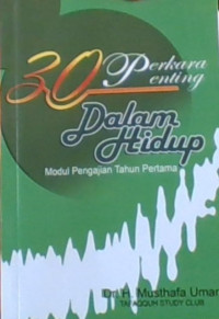 30 Perkara Penting Dalam Hidup