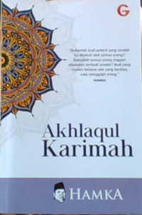 Akhlakul Karimah