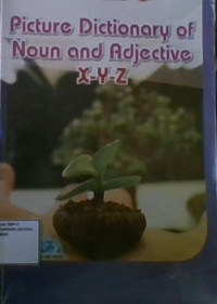 Picture Dictionary of Noun and Adjective X-Y-Z