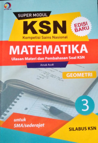 Super Modul KSN Matematika 3 ; Geometri