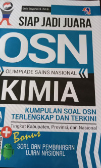 Siap Jadi Juara OSN Kimia SMA Sederajat
