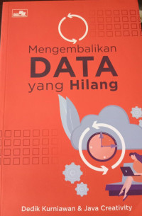 Mengembalikan Data yang Hilang