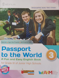 Passport To The World 3 A Fun And Easy English Boo For Grade IX Of Junior High School