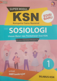 KSN Sosiologi untuk SMP/Sederajat 1