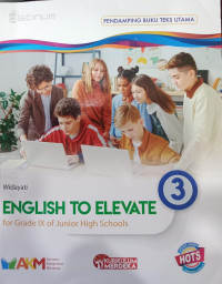 English To Elevate 3 for Grade IX of Junior High School