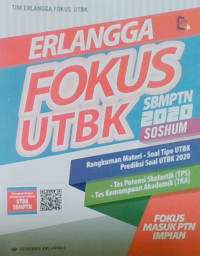 Erlangga Fokus UTBK SBMPTN 2020 SOSHUM
