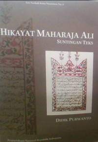 Hikayat Maharaja Ali : Suntingan Teks