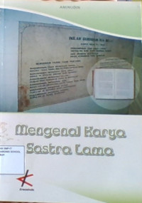 Mengenal Karya Sastra Lama