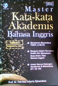 Master Kata-Kata Akademis Bahasa Inggris